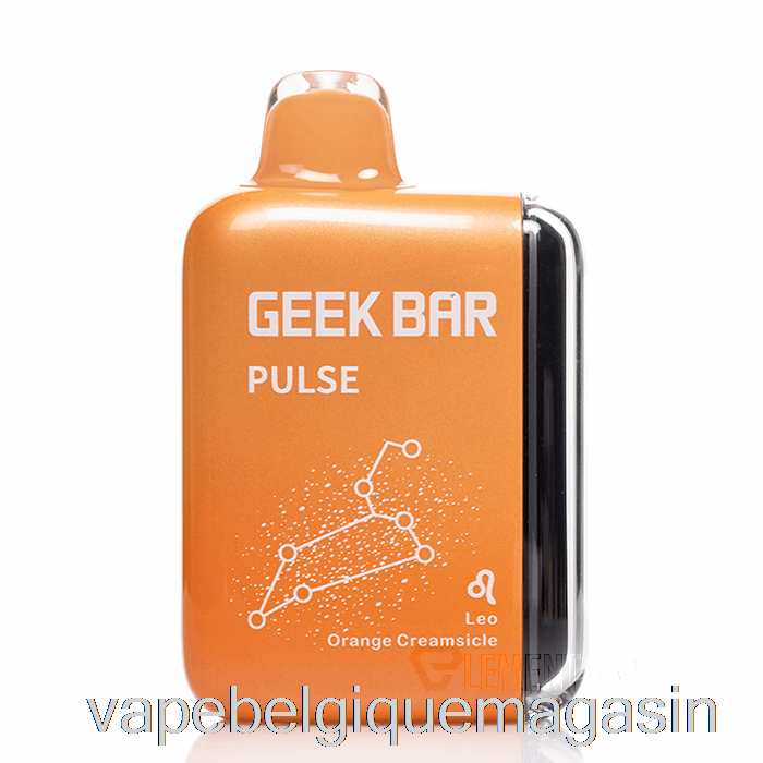 Vape Jetable Geek Bar Pulse 15000 Crème Glacée Orange Jetable